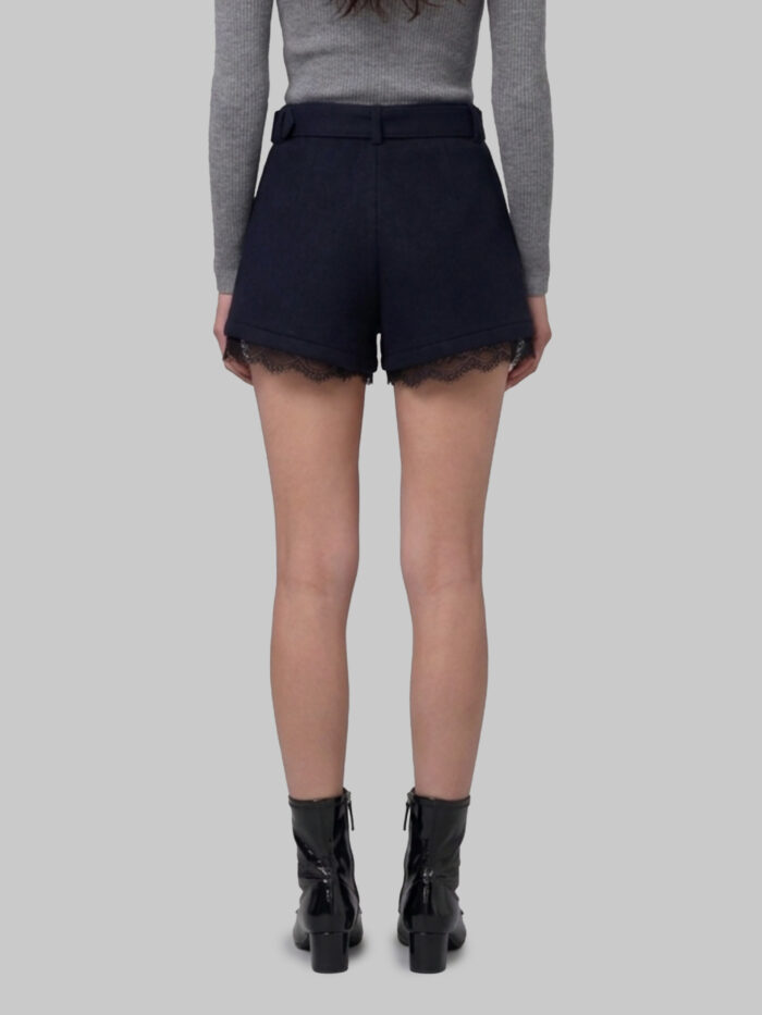 Self Portrait Navy lace skort