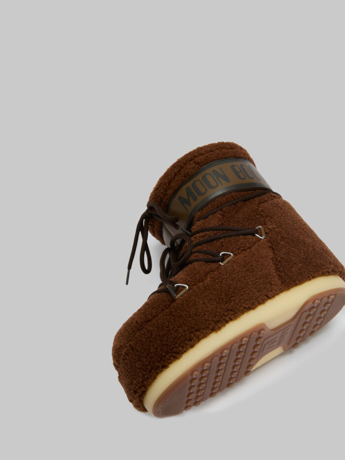 Moon Boot Brown teddy Icon Low boots