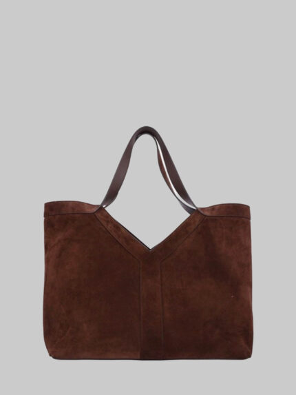 Saint Laurent Large Y tote bag in suede
