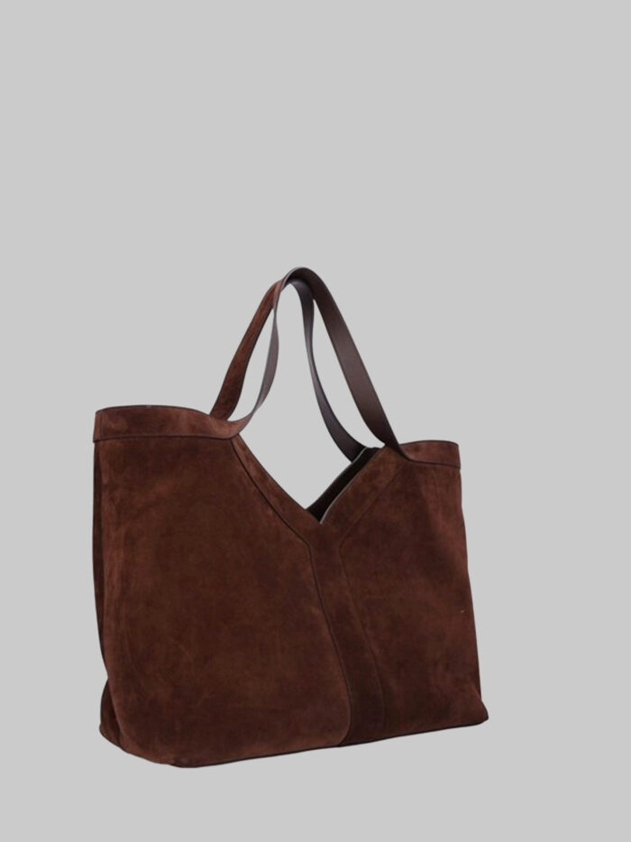 Saint Laurent Large Y tote bag in suede