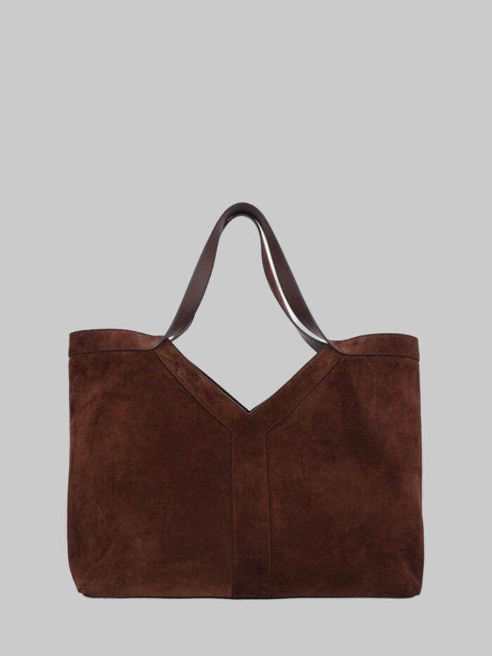 Saint Laurent Large Y tote bag in suede