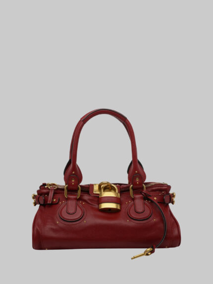Chloe Paddington bag in Divine Red