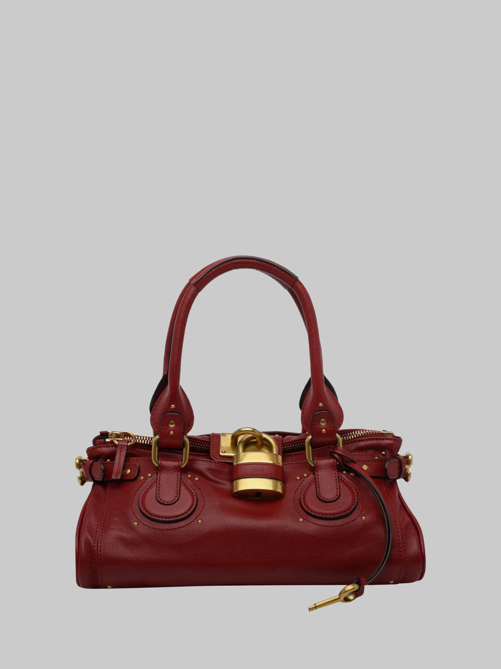 Chloe Paddington bag in Divine Red