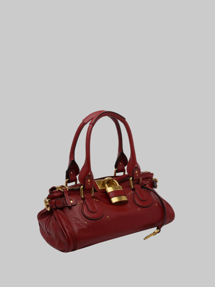 Chloe Paddington bag in Divine Red