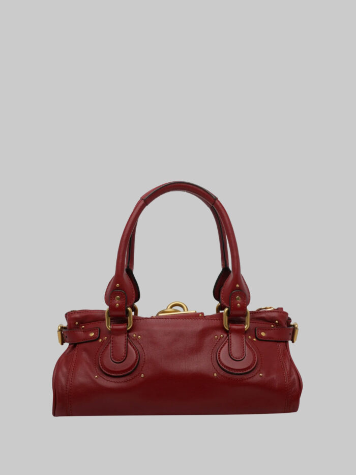 Chloe Paddington bag in Divine Red