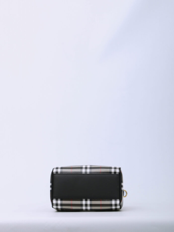 Burberry Mini Check bowling bag