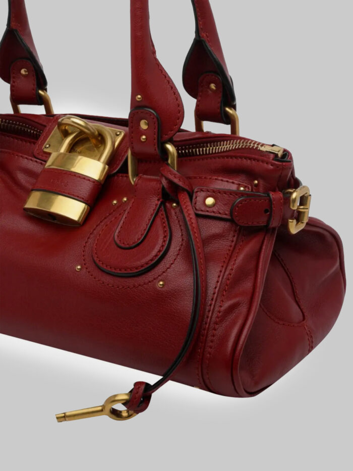 Chloe Paddington bag in Divine Red
