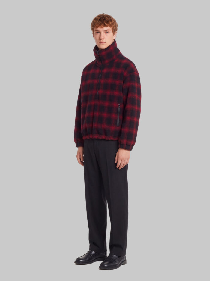 Balenciaga Half-zip high-neck jacket
