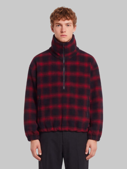 Balenciaga Half-zip high-neck jacket