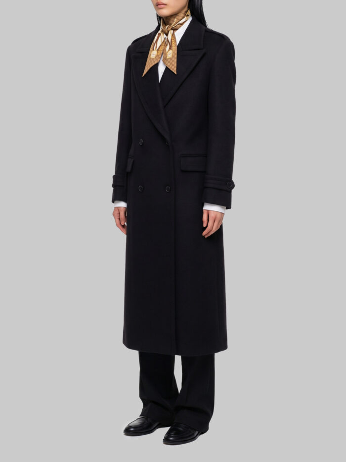 Sutton New York Black double-breasted coat