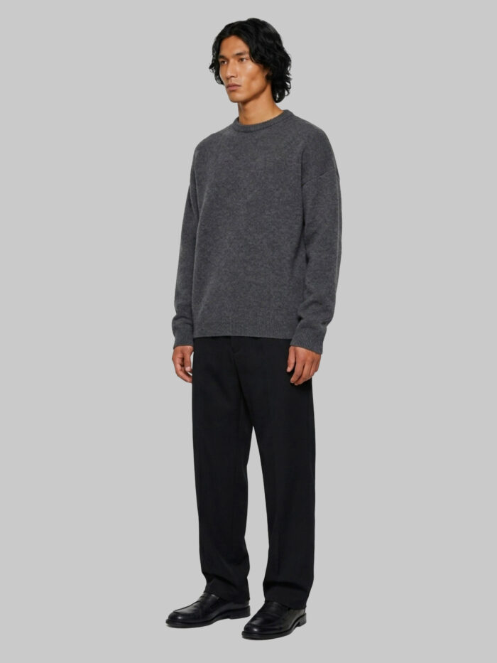 Balenciaga Anthracite crew-neck sweater