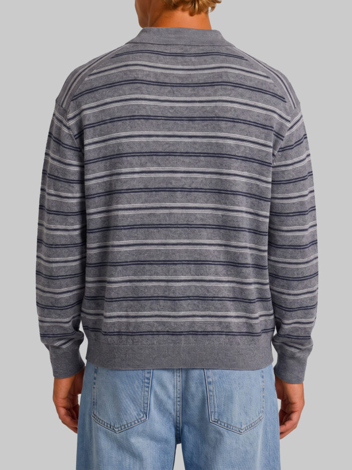 Dunst Grey striped sweater