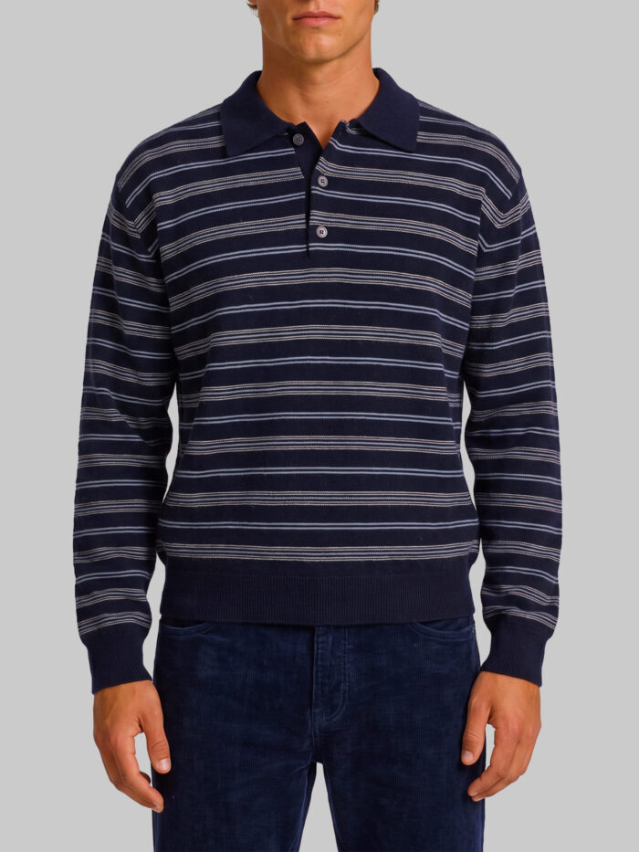 dunst navy blue striped sweater Dunst Navy blue striped sweater