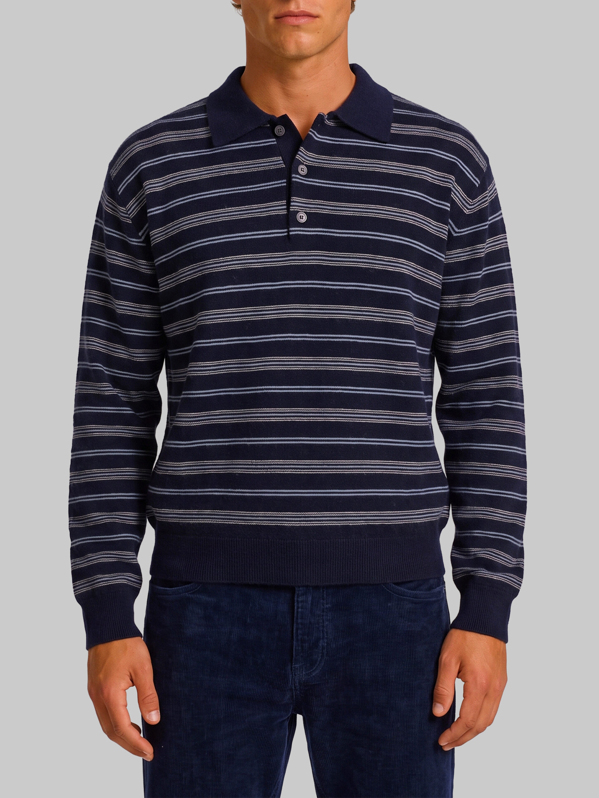 Dunst Navy blue striped sweater