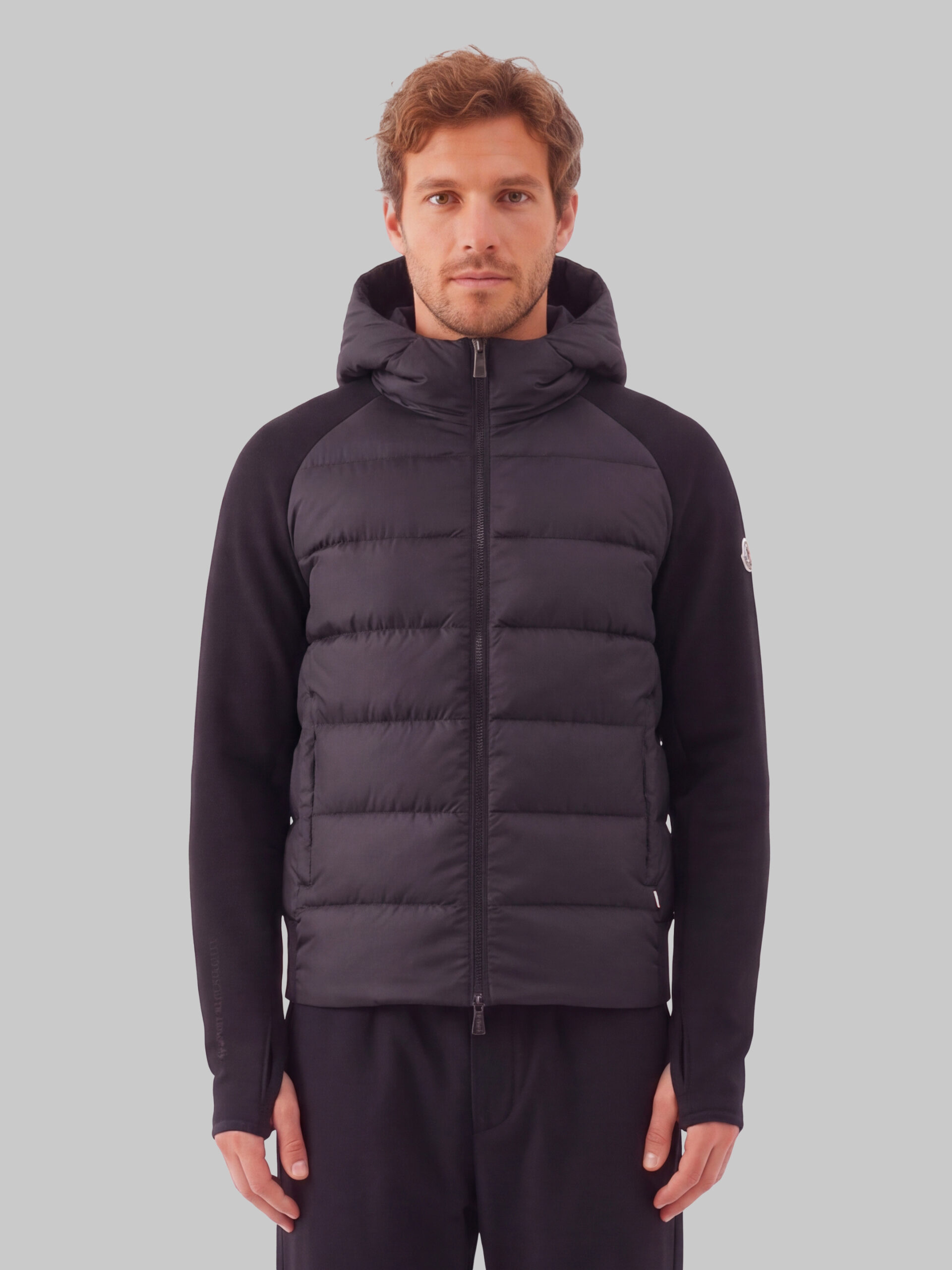 Moncler Grenoble Polartec® padded hooded zip sweatshirt