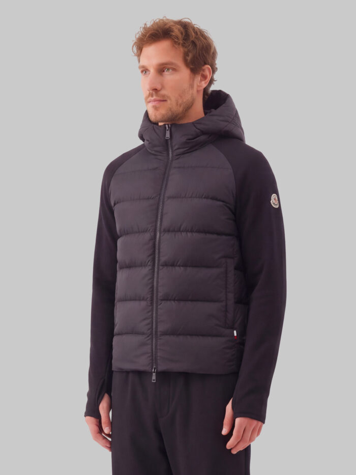 Moncler Grenoble Polartec® padded hooded zip sweatshirt