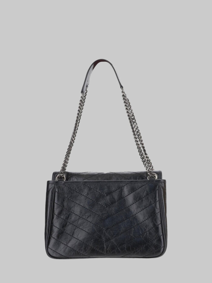 Saint Laurent Niki Tripouch Bag in vintage leather