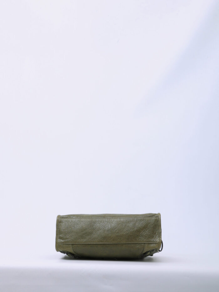 Balenciaga Small Le City bag in army green