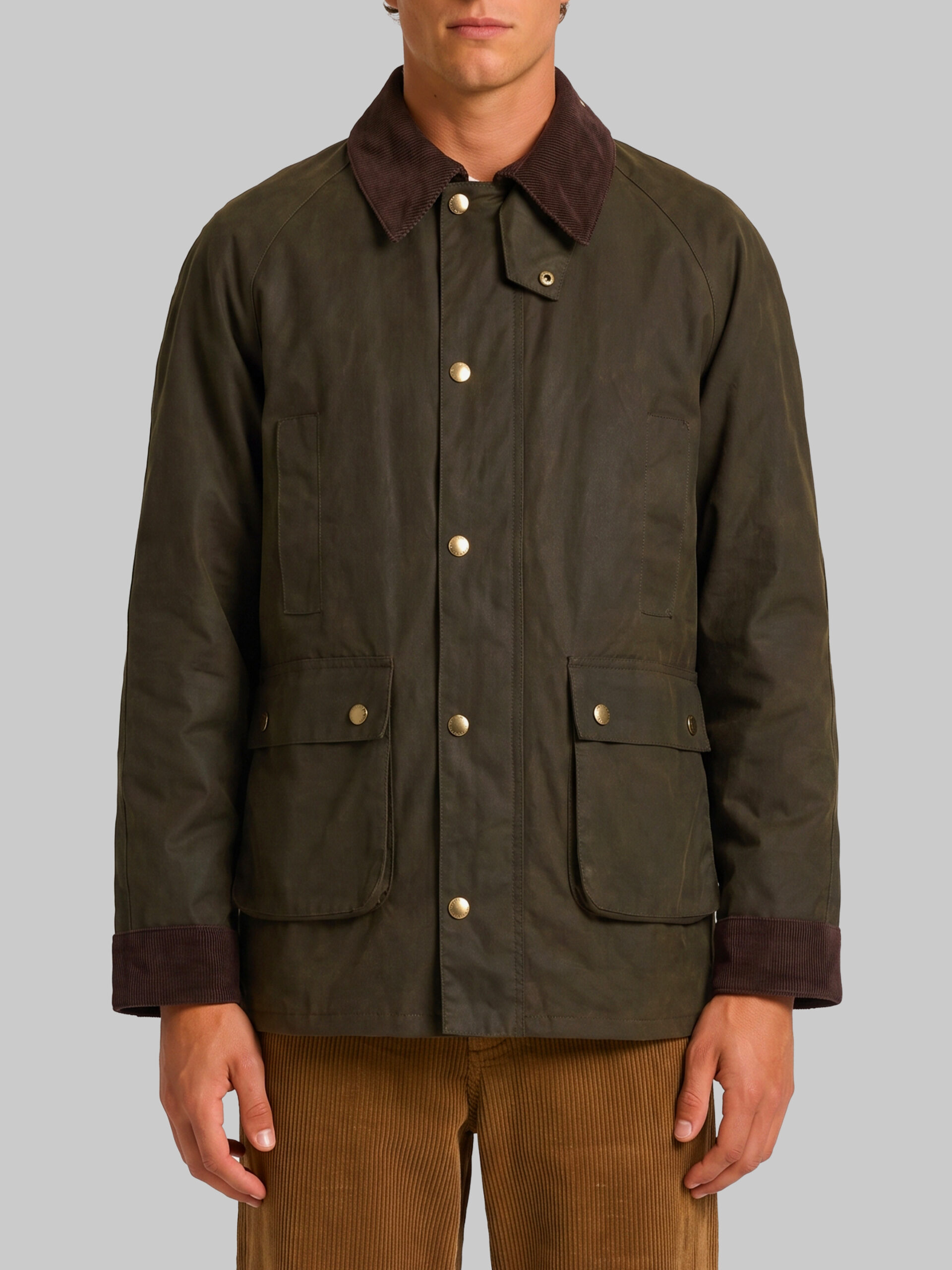 Dunst Waxed cotton hunting jacket