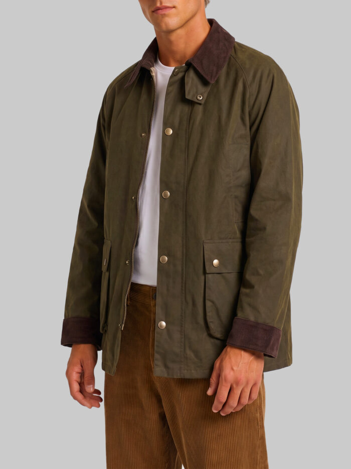Dunst Waxed cotton hunting jacket