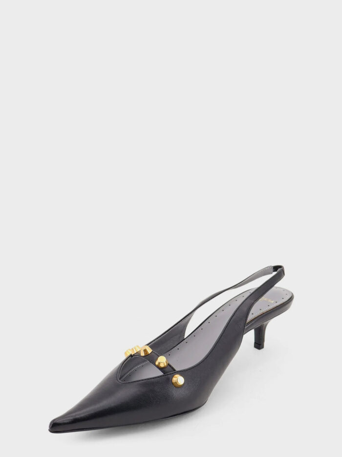 Balenciaga Midnight 45 slingback pumps