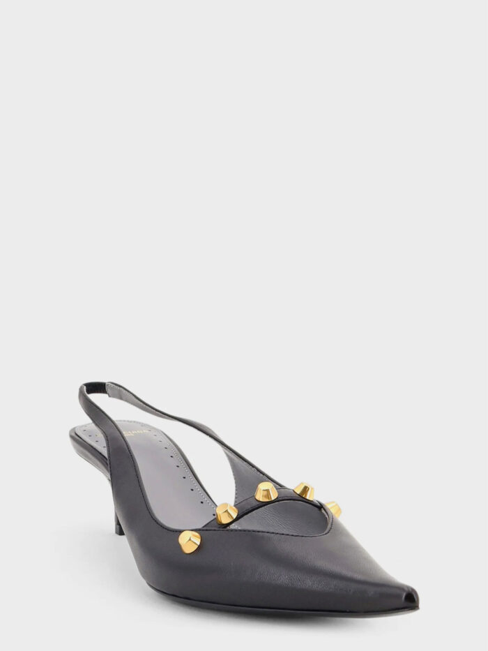 Balenciaga Midnight 45 slingback pumps