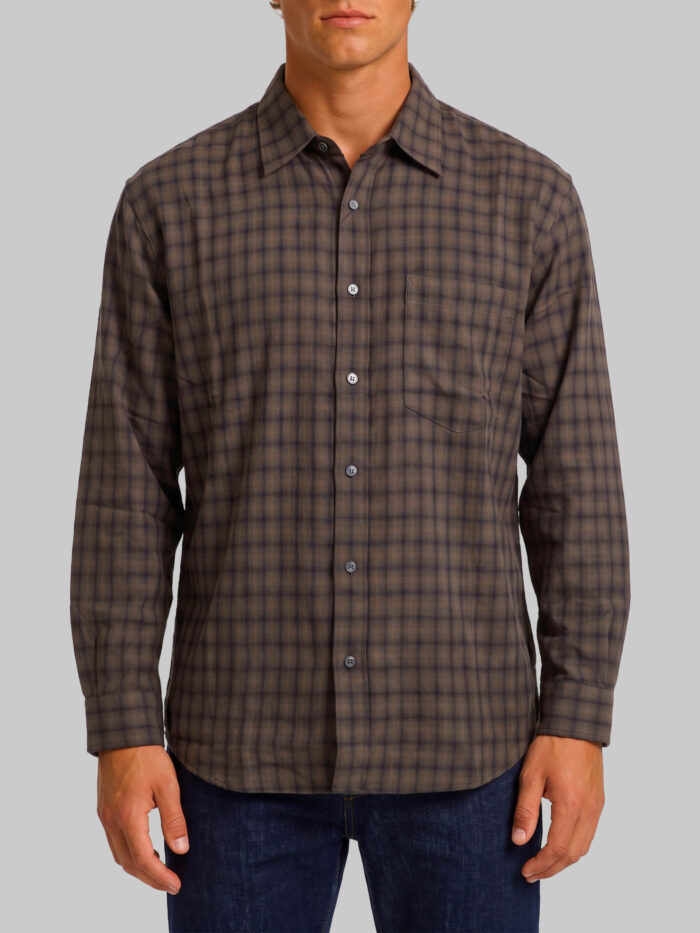 Dunst Plaid flannel shirt