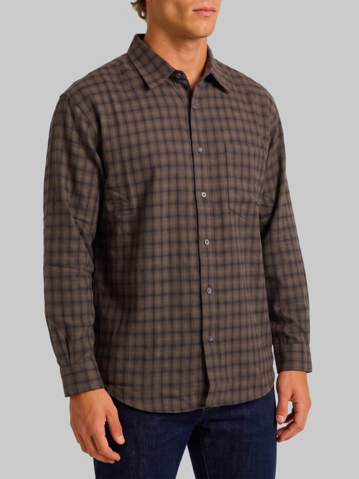 Dunst Plaid flannel shirt