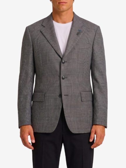 Lardini Le Origini single-breasted virgin wool jacket