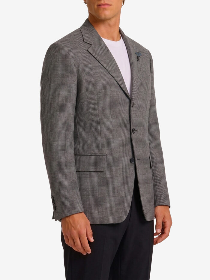 Lardini Le Origini single-breasted virgin wool jacket