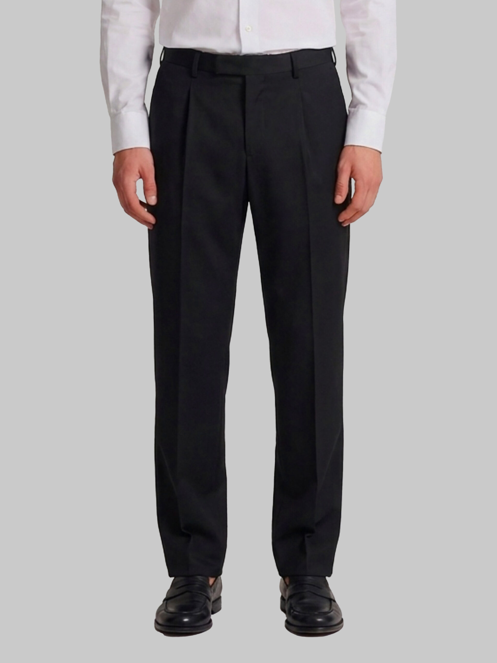 Pt Torino Samuel black wool pants