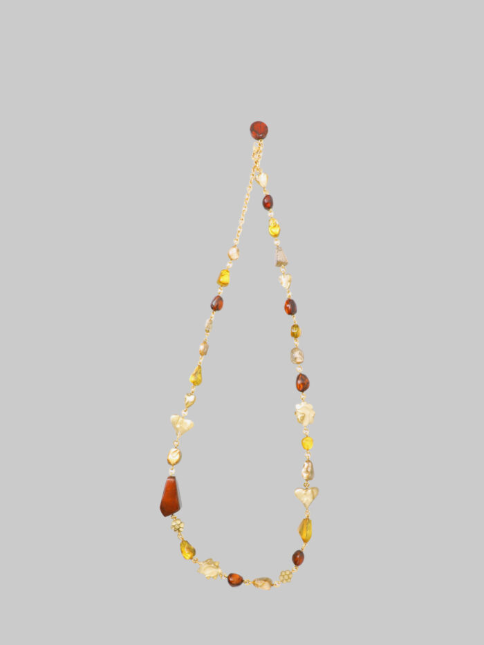 Dominique Denaive Sofiane multibrown necklace