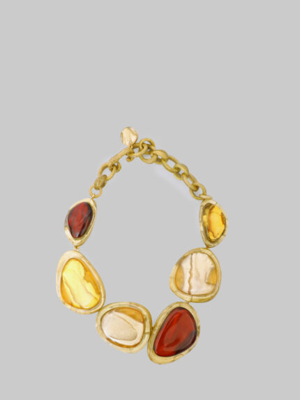 Dominique Denaive Amy multibrown necklace