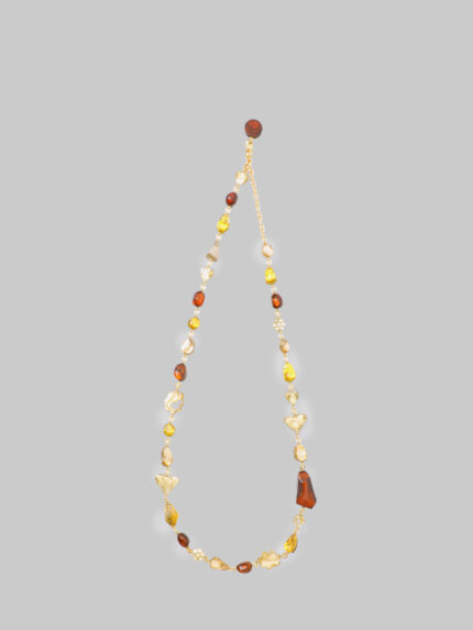 Dominique Denaive Sofiane multibrown necklace