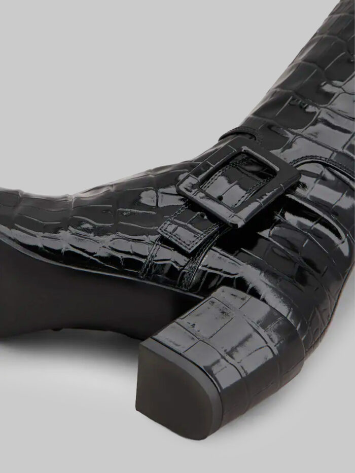Roger Vivier Choc Cuissard leather boots