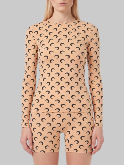 Marine Serre Second skin Moon top