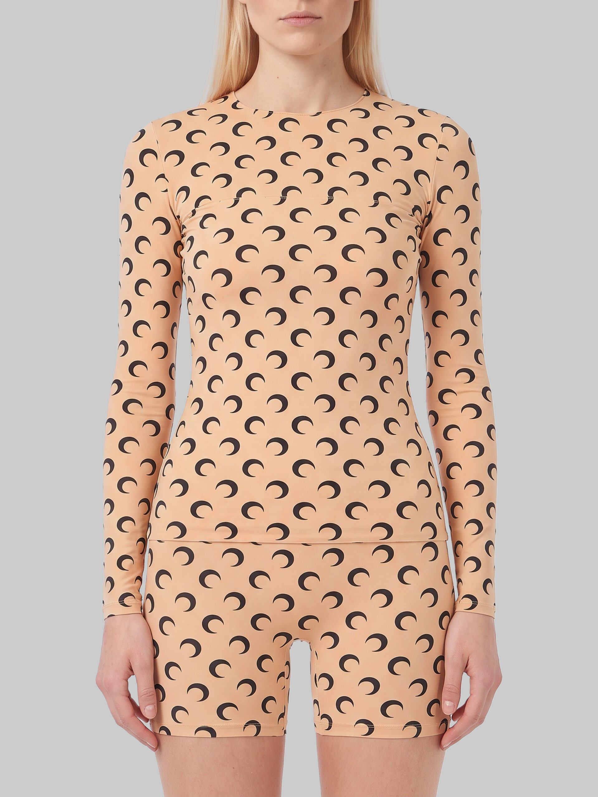 Marine Serre Second skin Moon top