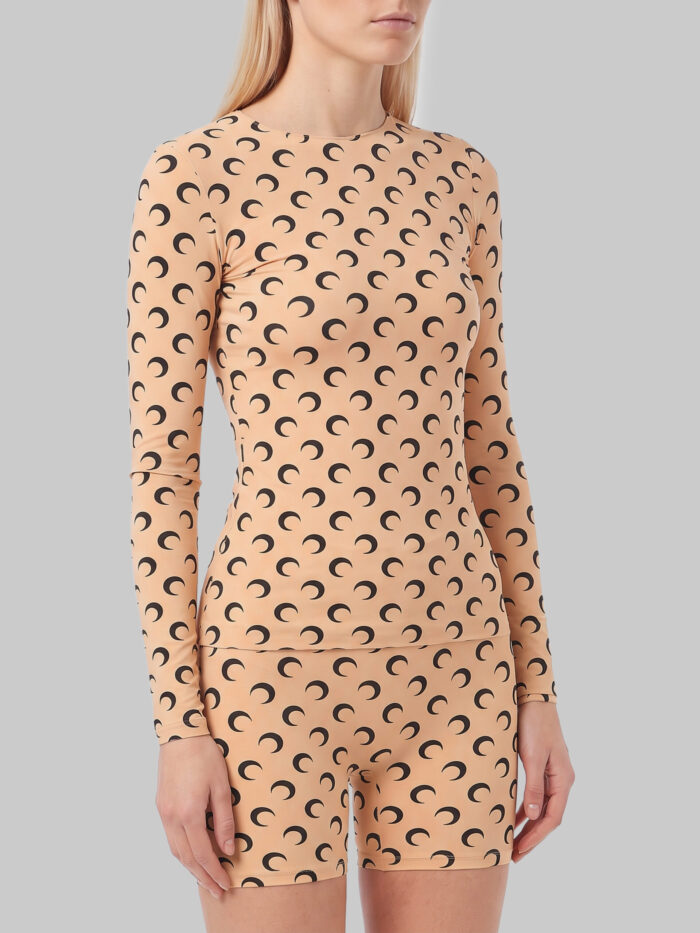 Marine Serre Second skin Moon top
