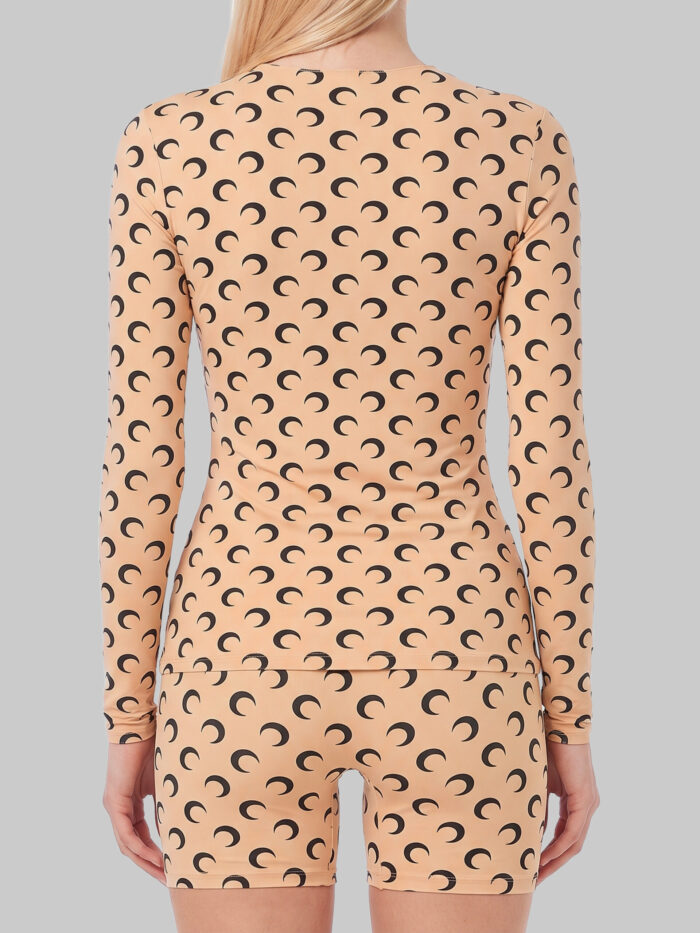 Marine Serre Second skin Moon top