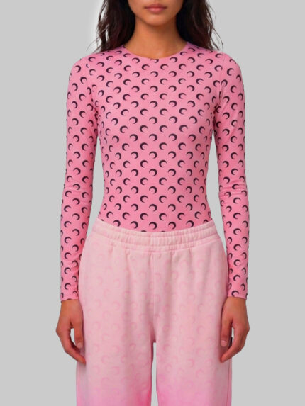 Marine Serre Second skin Moon top