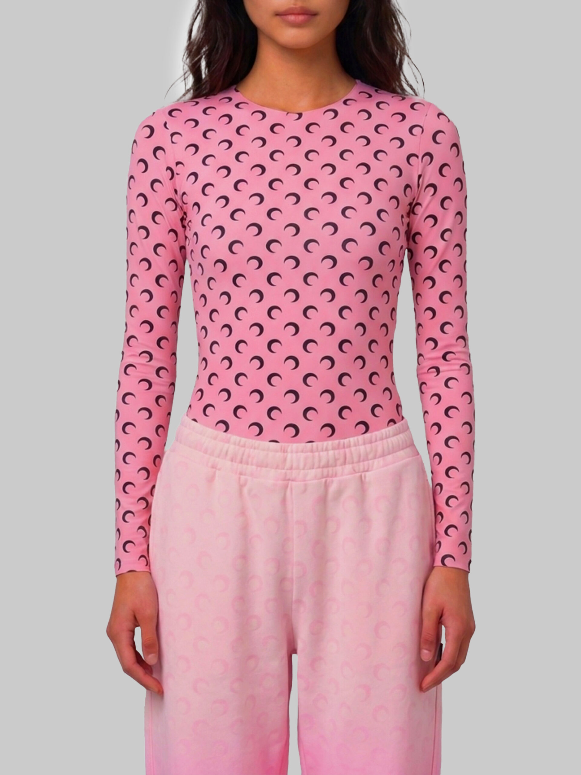 Marine Serre Second skin Moon top