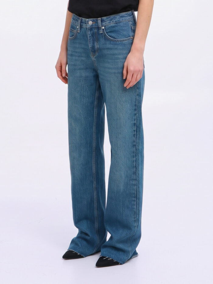 The Frankie Shop Dalston jeans in blue wash