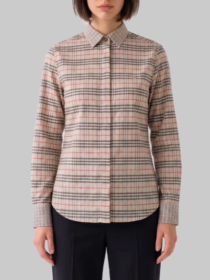 Burberry Sorella shirt in nude beige