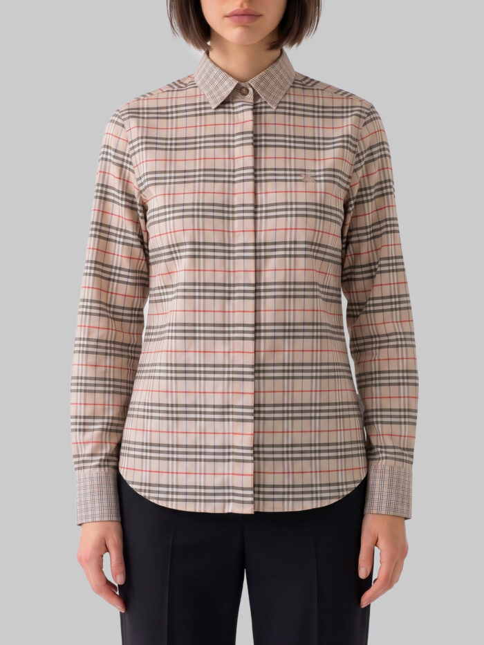 Burberry Sorella shirt in nude beige