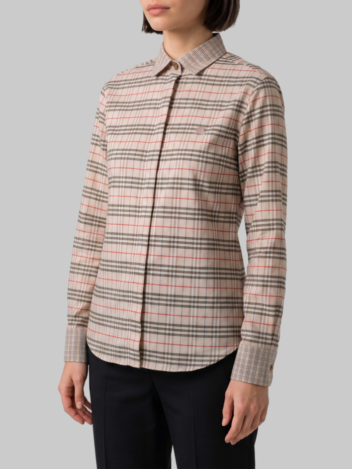 Burberry Sorella shirt in nude beige