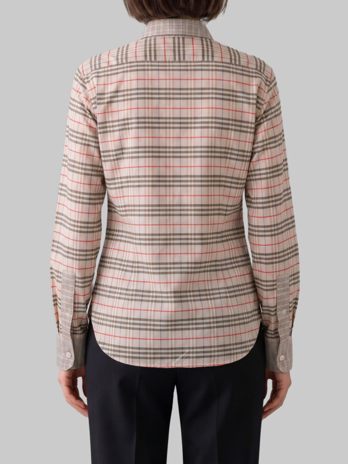 Burberry Sorella shirt in nude beige