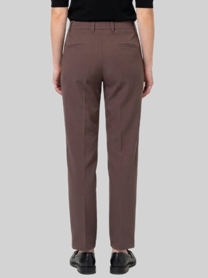 Sutton New York Coffee stretch canvas trousers
