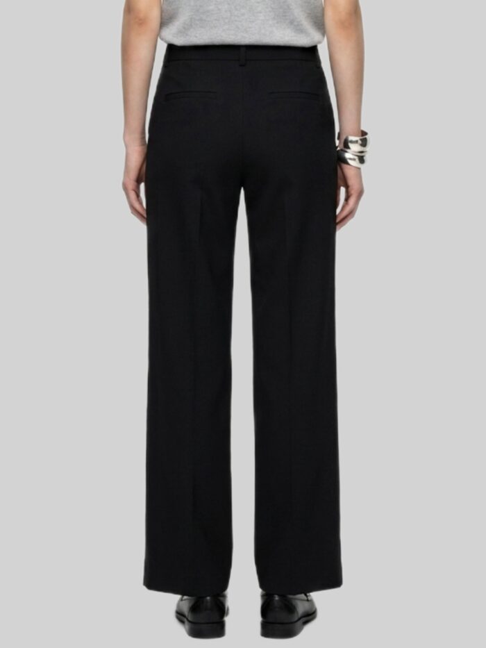 Sutton New York Elastic-waist satin trousers
