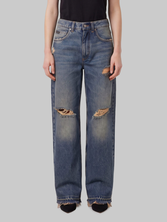 dolce&gabbana 5 pocket denim trousers Dolce&gabbana 5-pocket denim trousers