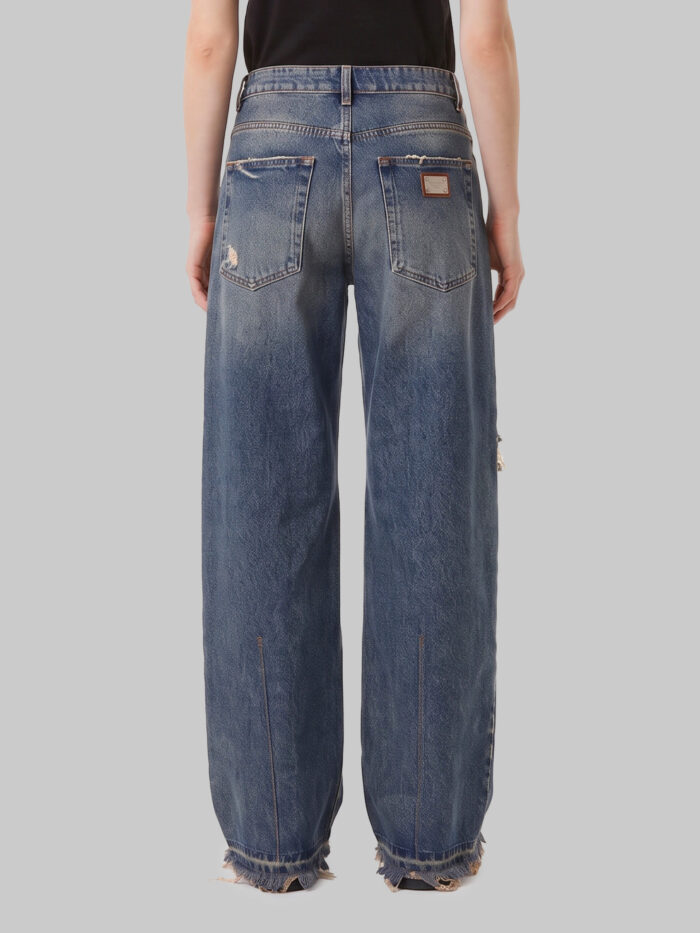 Dolce&gabbana 5-pocket denim trousers